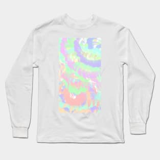 Pastel Tie Dye Long Sleeve T-Shirt